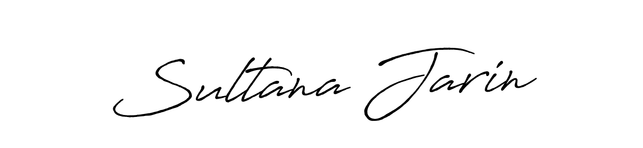 How to make Sultana Jarin signature? Antro_Vectra_Bolder is a professional autograph style. Create handwritten signature for Sultana Jarin name. Sultana Jarin signature style 7 images and pictures png