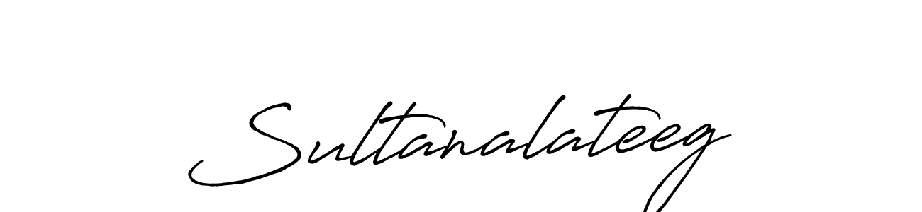 How to make Sultanalateeg name signature. Use Antro_Vectra_Bolder style for creating short signs online. This is the latest handwritten sign. Sultanalateeg signature style 7 images and pictures png