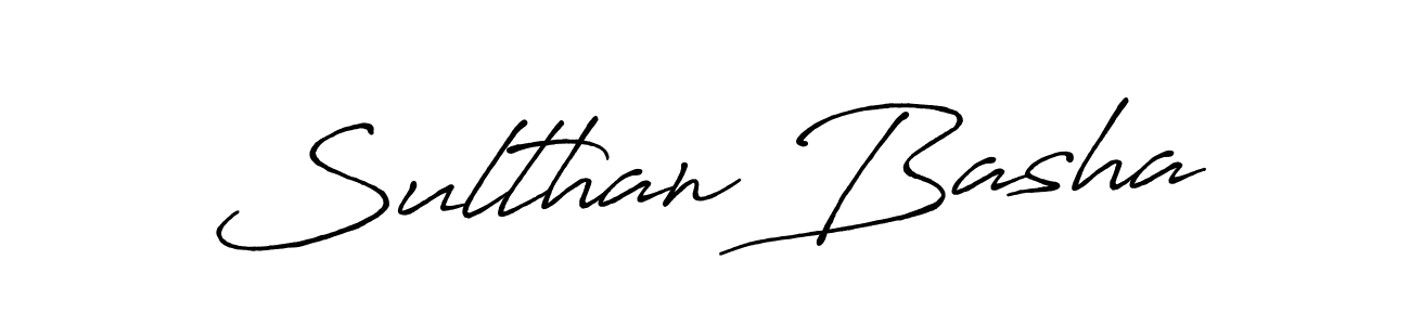 How to make Sulthan Basha signature? Antro_Vectra_Bolder is a professional autograph style. Create handwritten signature for Sulthan Basha name. Sulthan Basha signature style 7 images and pictures png