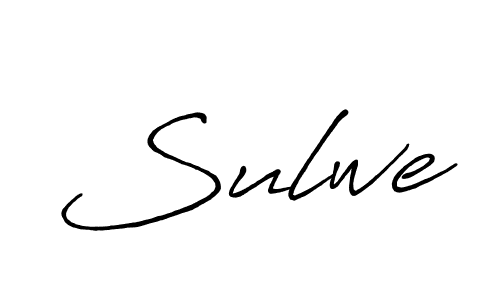Use a signature maker to create a handwritten signature online. With this signature software, you can design (Antro_Vectra_Bolder) your own signature for name Sulwe. Sulwe signature style 7 images and pictures png