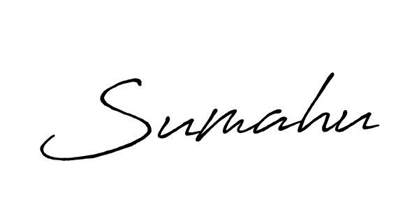 How to Draw Sumahu signature style? Antro_Vectra_Bolder is a latest design signature styles for name Sumahu. Sumahu signature style 7 images and pictures png