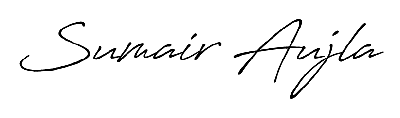 Generate high-definition signature styles for Sumair Aujla. The Antro_Vectra_Bolder typeface ensures crisp legibility and sophisticated design. Sumair Aujla signature style 7 images and pictures png