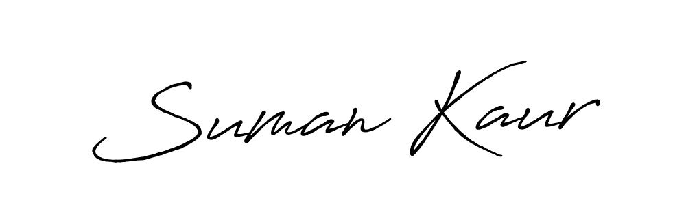 It looks lik you need a new signature style for name Suman Kaur. Design unique handwritten (Antro_Vectra_Bolder) signature with our free signature maker in just a few clicks. Suman Kaur signature style 7 images and pictures png