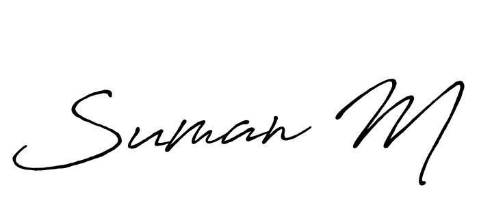 This is the best signature style for the Suman M name. Also you like these signature font (Antro_Vectra_Bolder). Mix name signature. Suman M signature style 7 images and pictures png