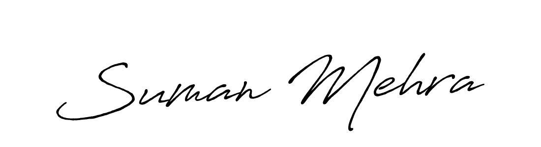 Similarly Antro_Vectra_Bolder is the best handwritten signature design. Signature creator online .You can use it as an online autograph creator for name Suman Mehra. Suman Mehra signature style 7 images and pictures png