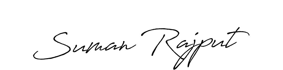 The best way (Antro_Vectra_Bolder) to make a short signature is to pick only two or three words in your name. The name Suman Rajput include a total of six letters. For converting this name. Suman Rajput signature style 7 images and pictures png