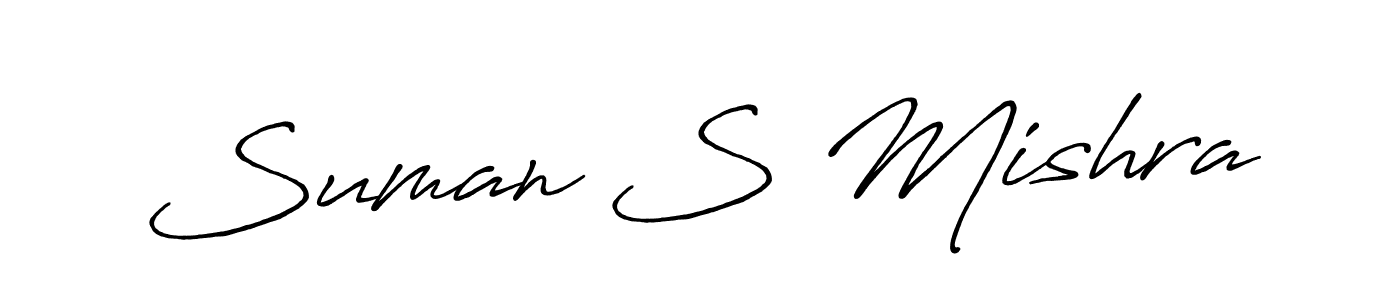 Similarly Antro_Vectra_Bolder is the best handwritten signature design. Signature creator online .You can use it as an online autograph creator for name Suman S Mishra. Suman S Mishra signature style 7 images and pictures png