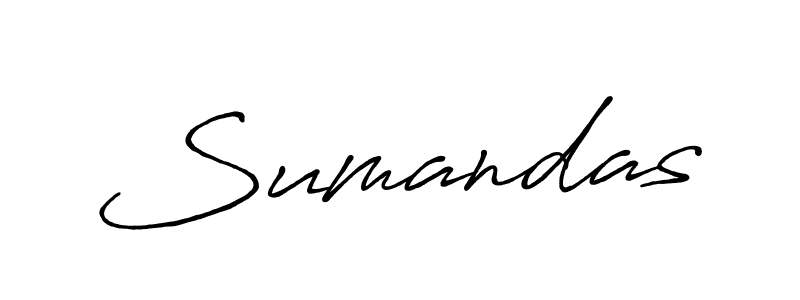 It looks lik you need a new signature style for name Sumandas. Design unique handwritten (Antro_Vectra_Bolder) signature with our free signature maker in just a few clicks. Sumandas signature style 7 images and pictures png