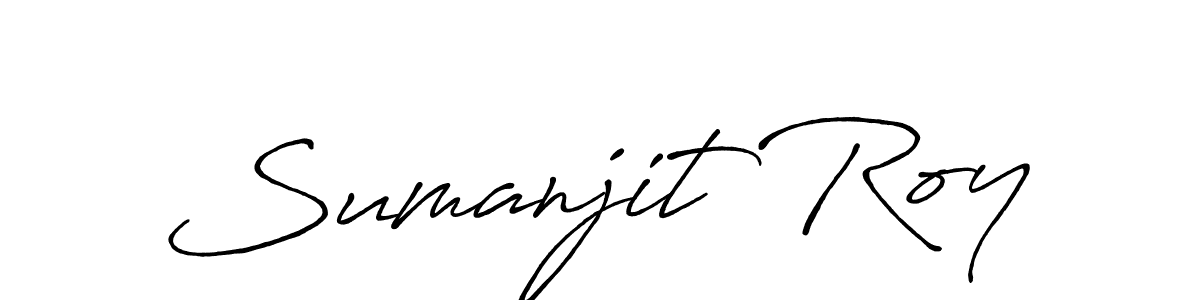 Also we have Sumanjit Roy name is the best signature style. Create professional handwritten signature collection using Antro_Vectra_Bolder autograph style. Sumanjit Roy signature style 7 images and pictures png