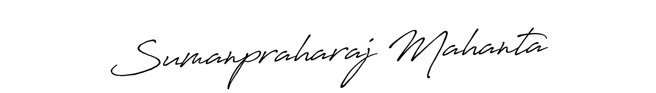It looks lik you need a new signature style for name Sumanpraharaj Mahanta. Design unique handwritten (Antro_Vectra_Bolder) signature with our free signature maker in just a few clicks. Sumanpraharaj Mahanta signature style 7 images and pictures png