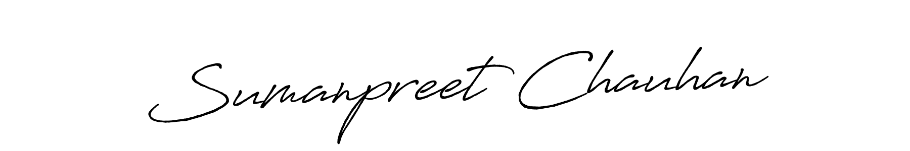 Antro_Vectra_Bolder is a professional signature style that is perfect for those who want to add a touch of class to their signature. It is also a great choice for those who want to make their signature more unique. Get Sumanpreet Chauhan name to fancy signature for free. Sumanpreet Chauhan signature style 7 images and pictures png
