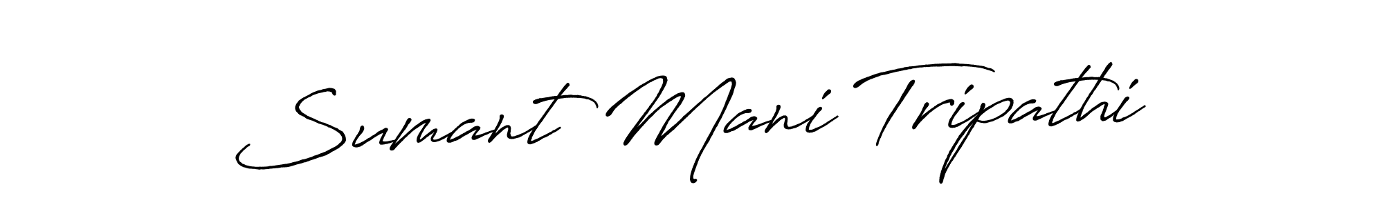 It looks lik you need a new signature style for name Sumant Mani Tripathi. Design unique handwritten (Antro_Vectra_Bolder) signature with our free signature maker in just a few clicks. Sumant Mani Tripathi signature style 7 images and pictures png