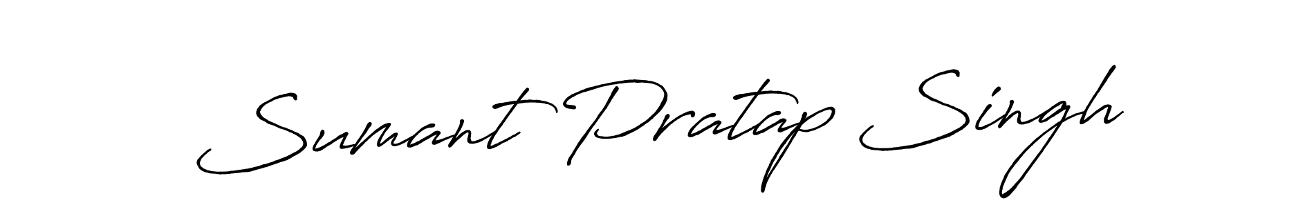 Use a signature maker to create a handwritten signature online. With this signature software, you can design (Antro_Vectra_Bolder) your own signature for name Sumant Pratap Singh. Sumant Pratap Singh signature style 7 images and pictures png