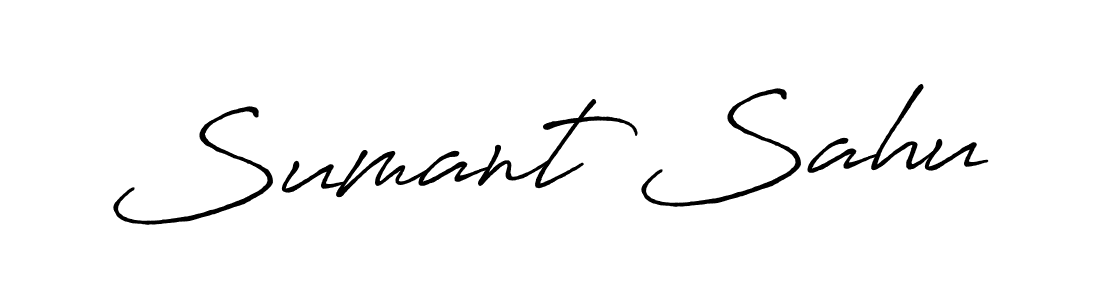 You should practise on your own different ways (Antro_Vectra_Bolder) to write your name (Sumant Sahu) in signature. don't let someone else do it for you. Sumant Sahu signature style 7 images and pictures png
