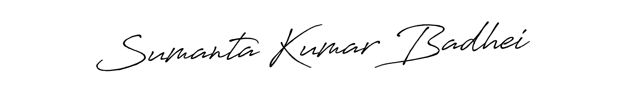 Also we have Sumanta Kumar Badhei name is the best signature style. Create professional handwritten signature collection using Antro_Vectra_Bolder autograph style. Sumanta Kumar Badhei signature style 7 images and pictures png