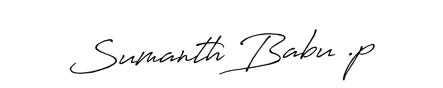 How to Draw Sumanth Babu .p signature style? Antro_Vectra_Bolder is a latest design signature styles for name Sumanth Babu .p. Sumanth Babu .p signature style 7 images and pictures png