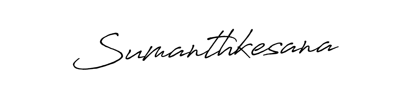 How to Draw Sumanthkesana signature style? Antro_Vectra_Bolder is a latest design signature styles for name Sumanthkesana. Sumanthkesana signature style 7 images and pictures png