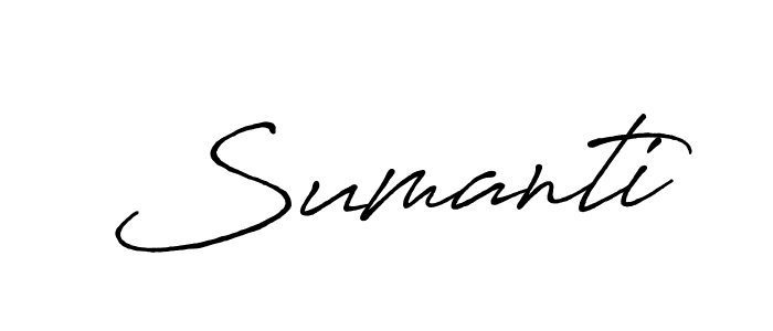 Make a beautiful signature design for name Sumanti. Use this online signature maker to create a handwritten signature for free. Sumanti signature style 7 images and pictures png