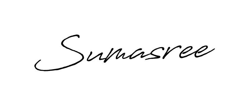 Design your own signature with our free online signature maker. With this signature software, you can create a handwritten (Antro_Vectra_Bolder) signature for name Sumasree. Sumasree signature style 7 images and pictures png