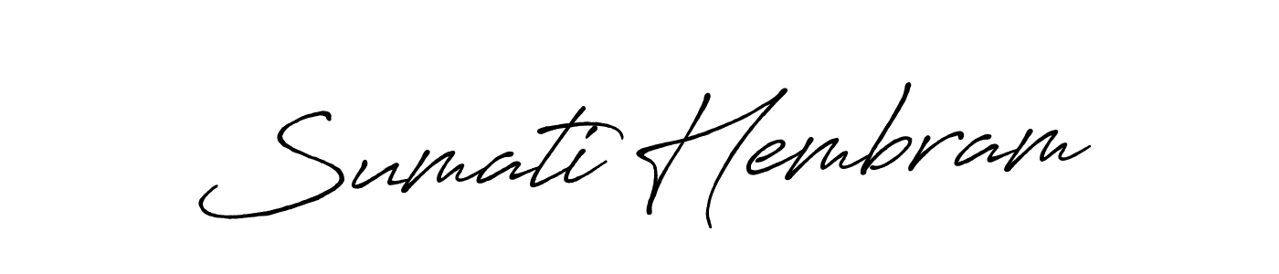 This is the best signature style for the Sumati Hembram name. Also you like these signature font (Antro_Vectra_Bolder). Mix name signature. Sumati Hembram signature style 7 images and pictures png
