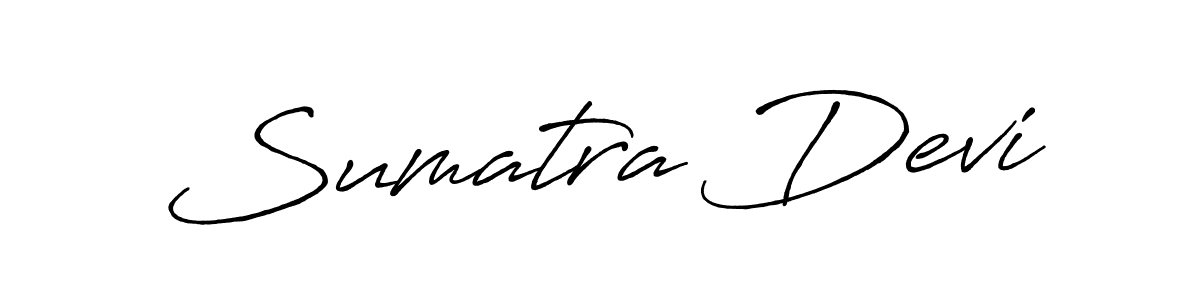 Once you've used our free online signature maker to create your best signature Antro_Vectra_Bolder style, it's time to enjoy all of the benefits that Sumatra Devi name signing documents. Sumatra Devi signature style 7 images and pictures png