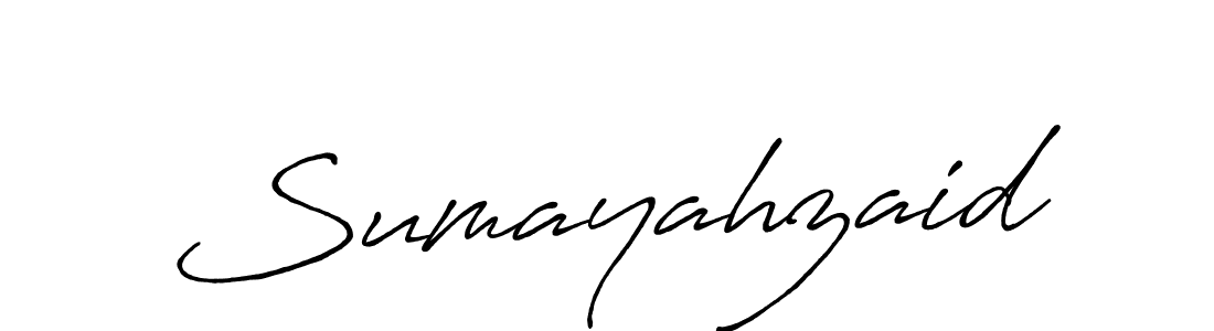 Once you've used our free online signature maker to create your best signature Antro_Vectra_Bolder style, it's time to enjoy all of the benefits that Sumayahzaid name signing documents. Sumayahzaid signature style 7 images and pictures png