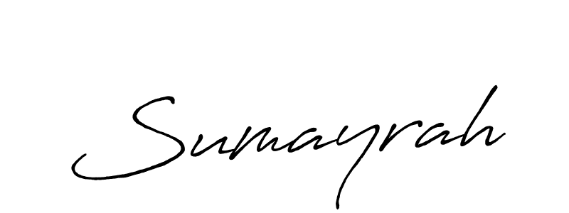 You should practise on your own different ways (Antro_Vectra_Bolder) to write your name (Sumayrah) in signature. don't let someone else do it for you. Sumayrah signature style 7 images and pictures png