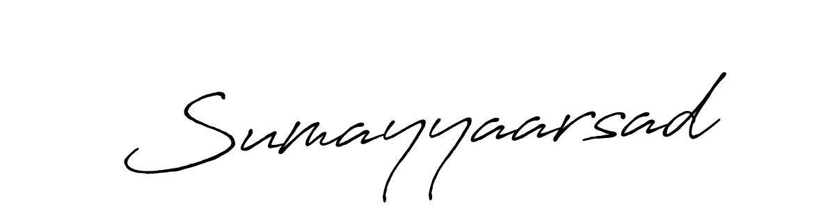 Similarly Antro_Vectra_Bolder is the best handwritten signature design. Signature creator online .You can use it as an online autograph creator for name Sumayyaarsad. Sumayyaarsad signature style 7 images and pictures png