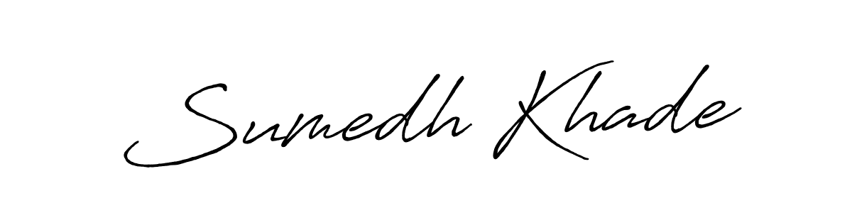 Best and Professional Signature Style for Sumedh Khade. Antro_Vectra_Bolder Best Signature Style Collection. Sumedh Khade signature style 7 images and pictures png