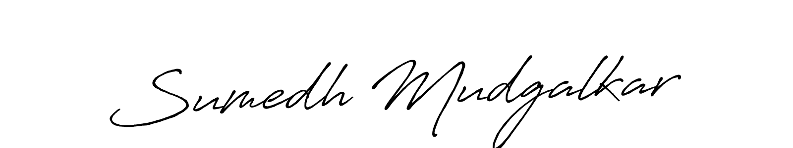 if you are searching for the best signature style for your name Sumedh Mudgalkar. so please give up your signature search. here we have designed multiple signature styles  using Antro_Vectra_Bolder. Sumedh Mudgalkar signature style 7 images and pictures png