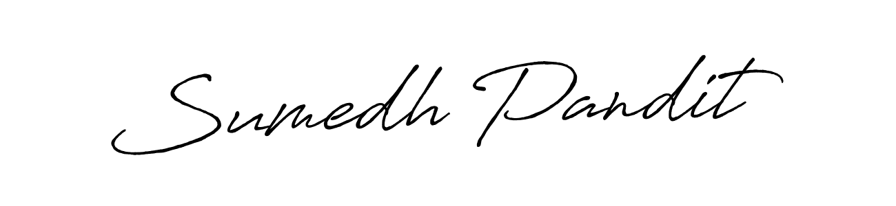 Make a beautiful signature design for name Sumedh Pandit. Use this online signature maker to create a handwritten signature for free. Sumedh Pandit signature style 7 images and pictures png