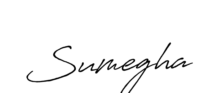 You should practise on your own different ways (Antro_Vectra_Bolder) to write your name (Sumegha) in signature. don't let someone else do it for you. Sumegha signature style 7 images and pictures png