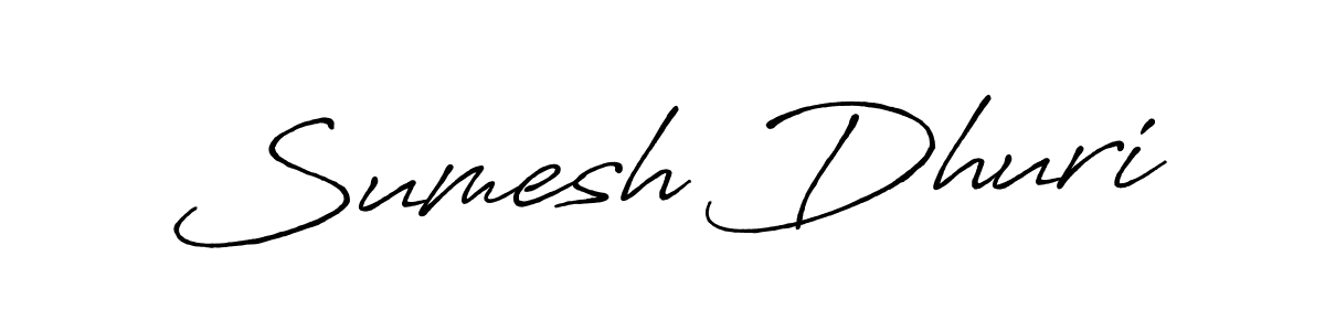 Once you've used our free online signature maker to create your best signature Antro_Vectra_Bolder style, it's time to enjoy all of the benefits that Sumesh Dhuri name signing documents. Sumesh Dhuri signature style 7 images and pictures png