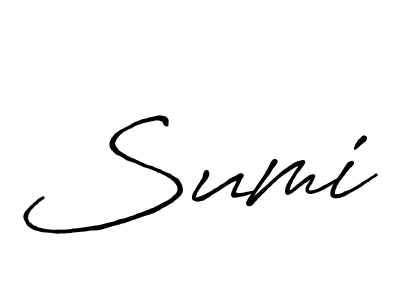 It looks lik you need a new signature style for name Sumi. Design unique handwritten (Antro_Vectra_Bolder) signature with our free signature maker in just a few clicks. Sumi signature style 7 images and pictures png