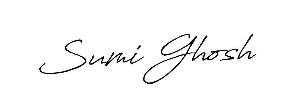 You should practise on your own different ways (Antro_Vectra_Bolder) to write your name (Sumi Ghosh) in signature. don't let someone else do it for you. Sumi Ghosh signature style 7 images and pictures png