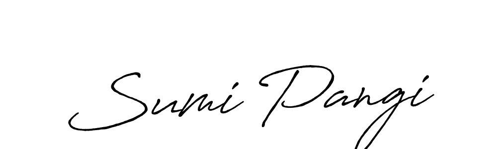 Here are the top 10 professional signature styles for the name Sumi Pangi. These are the best autograph styles you can use for your name. Sumi Pangi signature style 7 images and pictures png