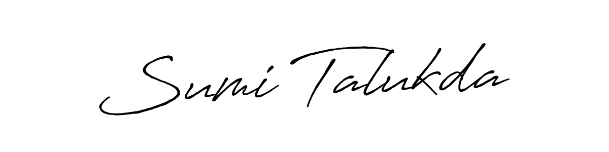 The best way (Antro_Vectra_Bolder) to make a short signature is to pick only two or three words in your name. The name Sumi Talukda include a total of six letters. For converting this name. Sumi Talukda signature style 7 images and pictures png