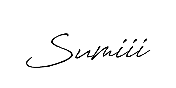 Make a beautiful signature design for name Sumiii. Use this online signature maker to create a handwritten signature for free. Sumiii signature style 7 images and pictures png