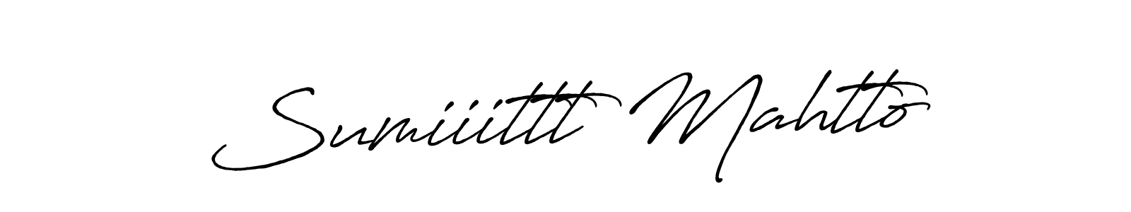 Once you've used our free online signature maker to create your best signature Antro_Vectra_Bolder style, it's time to enjoy all of the benefits that Sumiiittt Mahtto name signing documents. Sumiiittt Mahtto signature style 7 images and pictures png