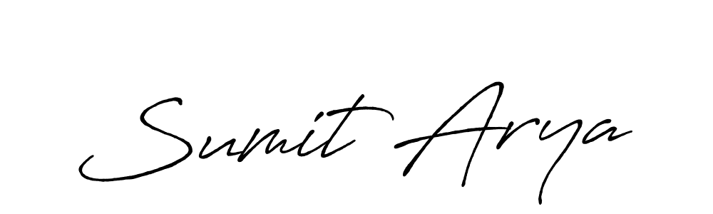 Make a beautiful signature design for name Sumit Arya. Use this online signature maker to create a handwritten signature for free. Sumit Arya signature style 7 images and pictures png