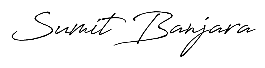 Stand out with a creative autograph for Sumit Banjara. The Antro_Vectra_Bolder styling blends modern aesthetics with classic signature flourishes. Sumit Banjara signature style 7 images and pictures png