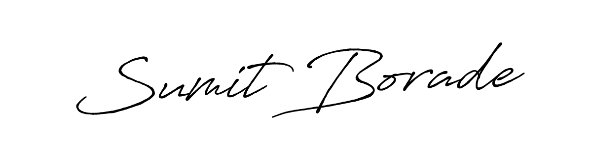 This is the best signature style for the Sumit Borade name. Also you like these signature font (Antro_Vectra_Bolder). Mix name signature. Sumit Borade signature style 7 images and pictures png