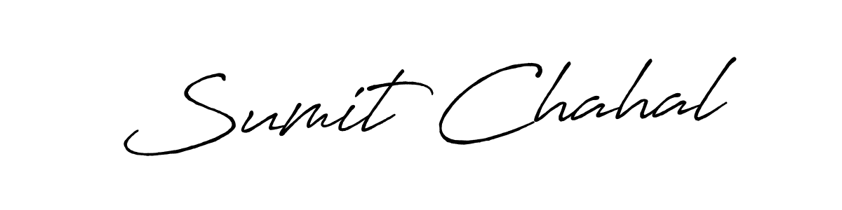 It looks lik you need a new signature style for name Sumit Chahal. Design unique handwritten (Antro_Vectra_Bolder) signature with our free signature maker in just a few clicks. Sumit Chahal signature style 7 images and pictures png