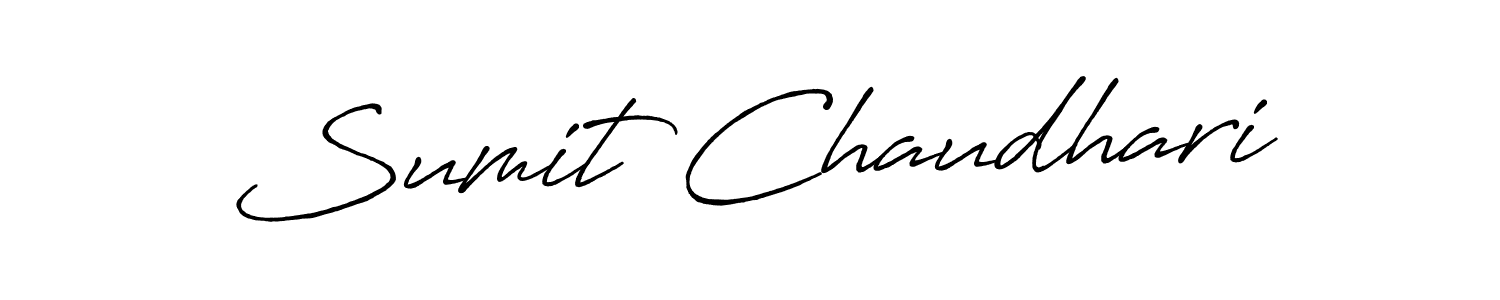 Antro_Vectra_Bolder is a professional signature style that is perfect for those who want to add a touch of class to their signature. It is also a great choice for those who want to make their signature more unique. Get Sumit Chaudhari name to fancy signature for free. Sumit Chaudhari signature style 7 images and pictures png