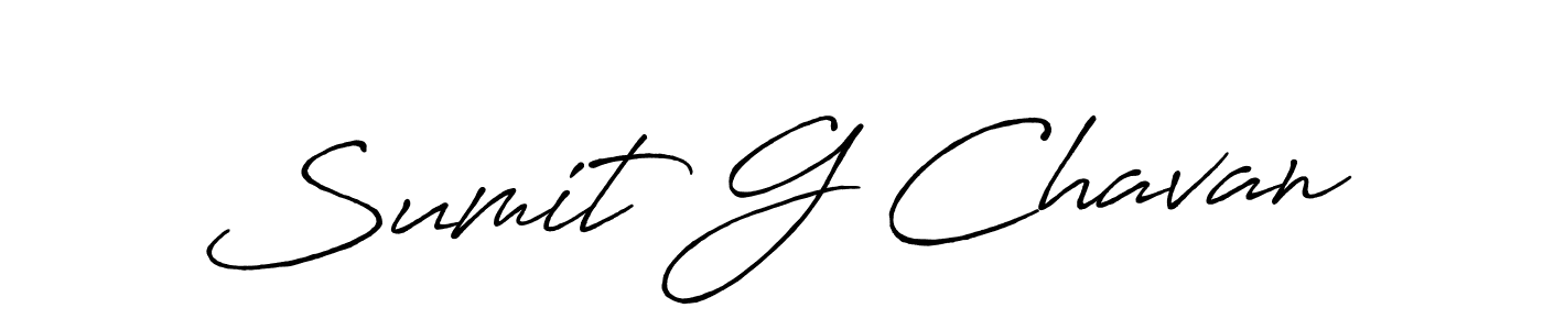 Make a short Sumit G Chavan signature style. Manage your documents anywhere anytime using Antro_Vectra_Bolder. Create and add eSignatures, submit forms, share and send files easily. Sumit G Chavan signature style 7 images and pictures png