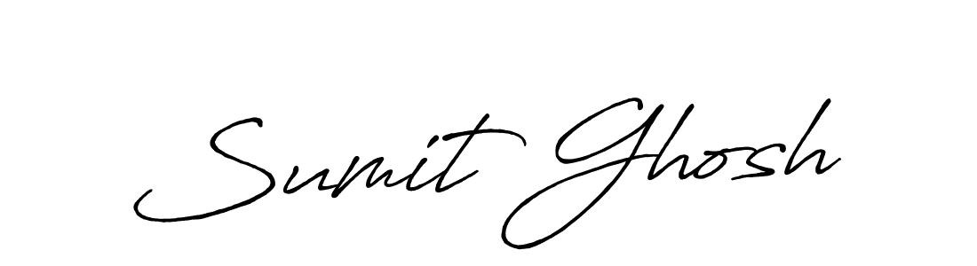 How to make Sumit Ghosh signature? Antro_Vectra_Bolder is a professional autograph style. Create handwritten signature for Sumit Ghosh name. Sumit Ghosh signature style 7 images and pictures png