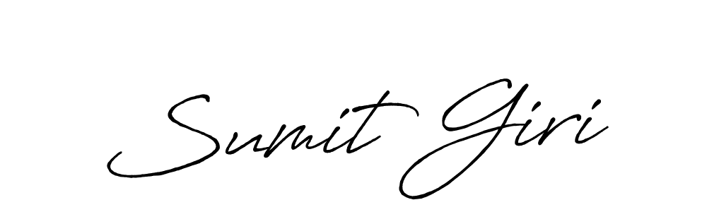 The best way (Antro_Vectra_Bolder) to make a short signature is to pick only two or three words in your name. The name Sumit Giri include a total of six letters. For converting this name. Sumit Giri signature style 7 images and pictures png