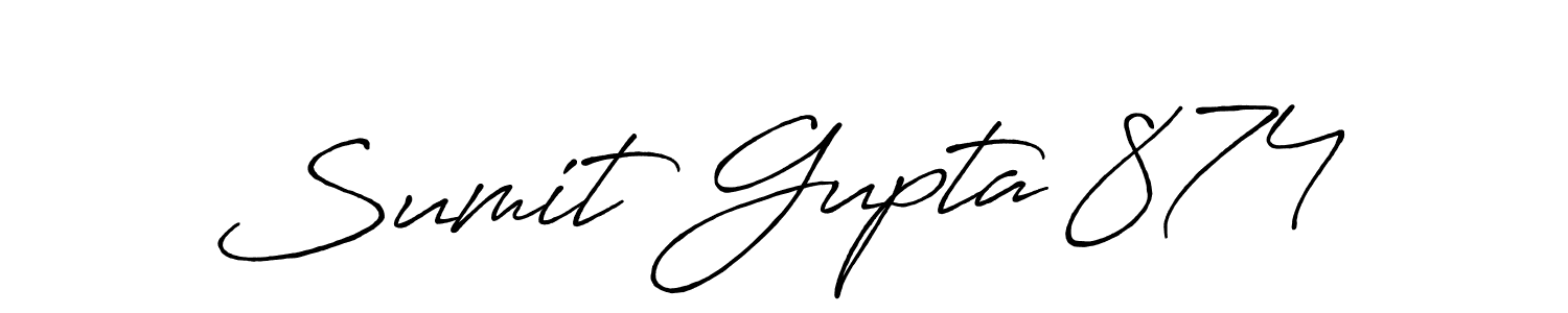 if you are searching for the best signature style for your name Sumit Gupta 874. so please give up your signature search. here we have designed multiple signature styles  using Antro_Vectra_Bolder. Sumit Gupta 874 signature style 7 images and pictures png