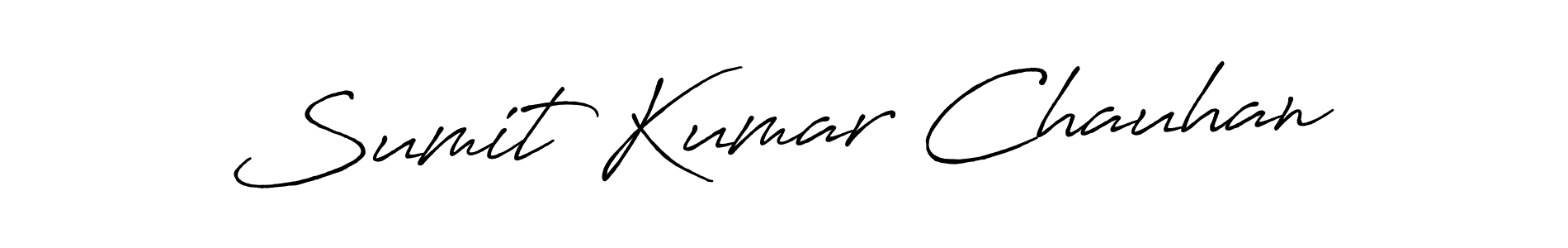 Use a signature maker to create a handwritten signature online. With this signature software, you can design (Antro_Vectra_Bolder) your own signature for name Sumit Kumar Chauhan. Sumit Kumar Chauhan signature style 7 images and pictures png