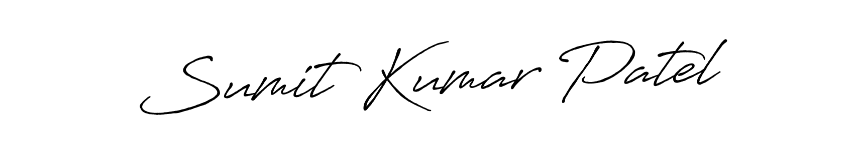 Make a short Sumit Kumar Patel signature style. Manage your documents anywhere anytime using Antro_Vectra_Bolder. Create and add eSignatures, submit forms, share and send files easily. Sumit Kumar Patel signature style 7 images and pictures png